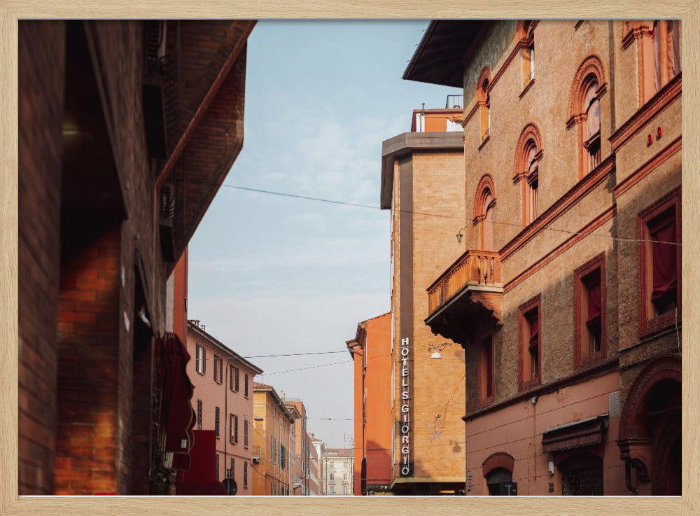 Bologna Sunset | Italy Travel Photography | Poster