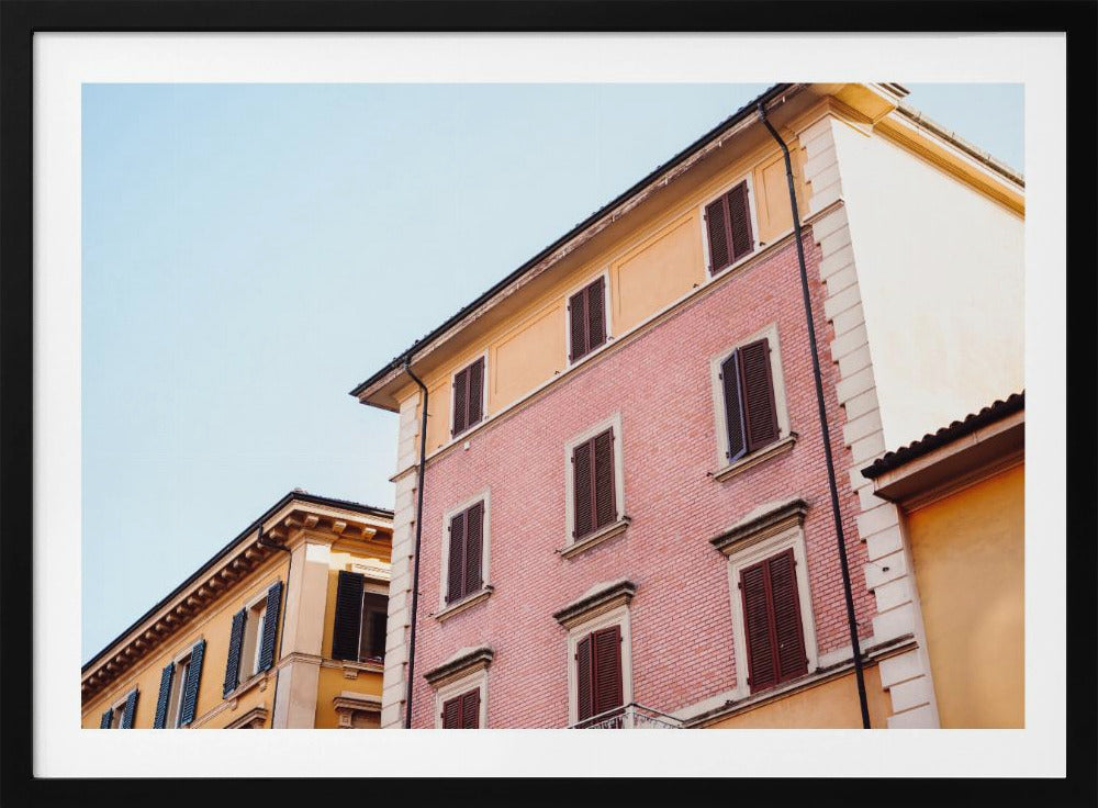 Pastel Bologna | Italy Travel Photography | Poster