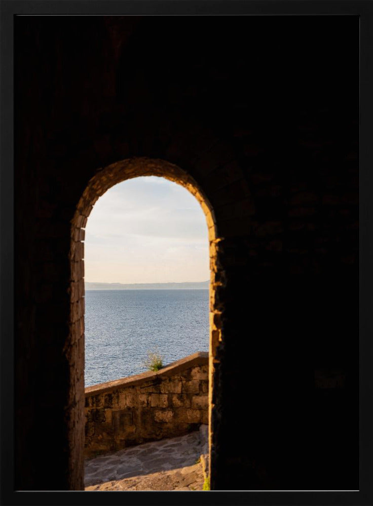 Peeking through | Amalfi Coast Italy | Poster