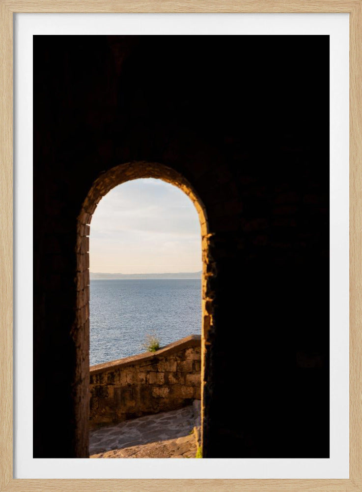 Peeking through | Amalfi Coast Italy | Poster