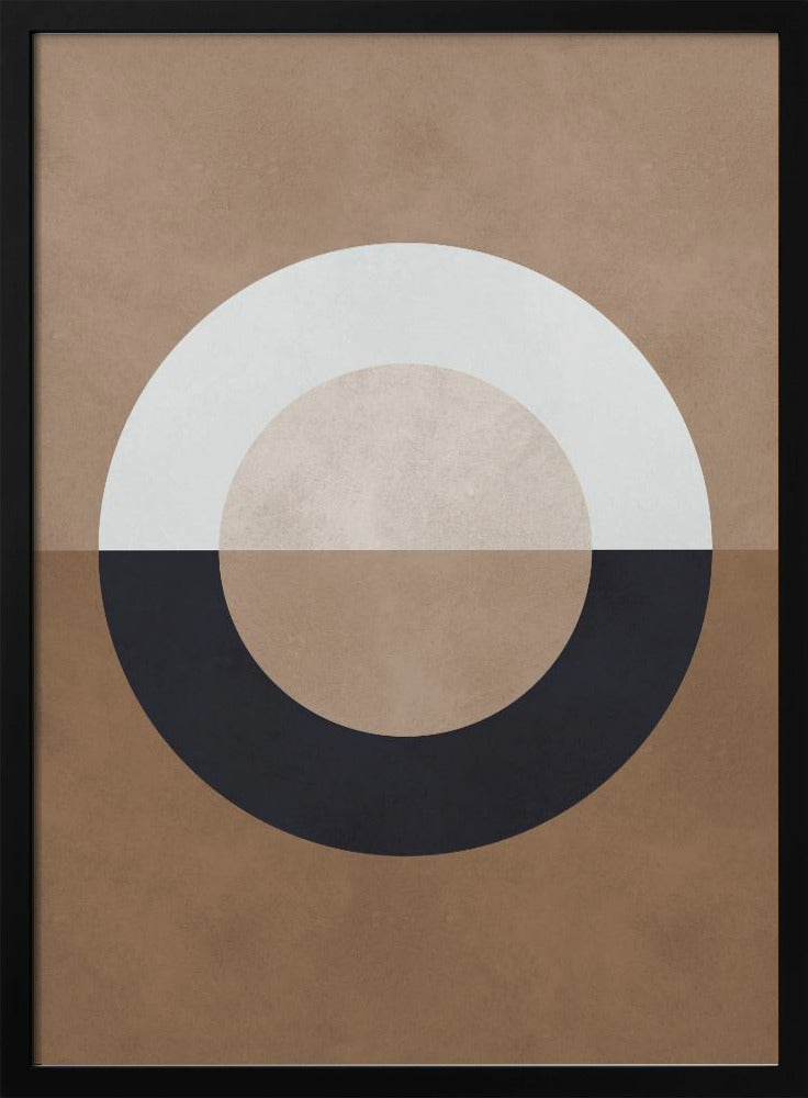 Brown geometry 8 | Poster