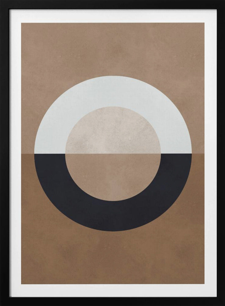 Brown geometry 8 | Poster