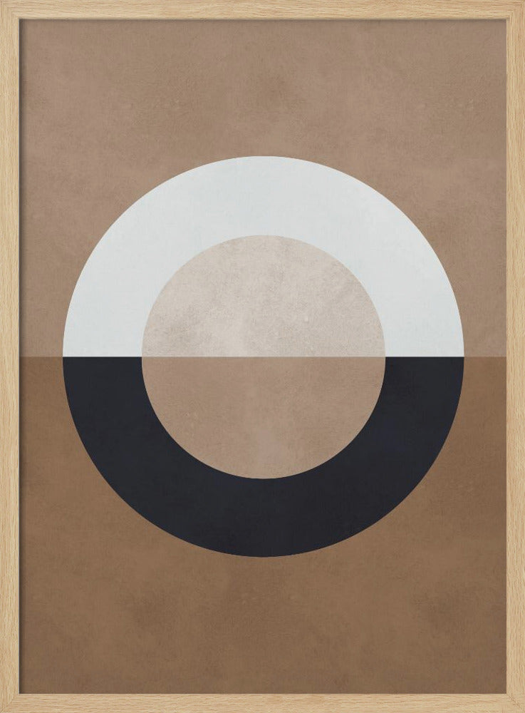 Brown geometry 8 | Poster