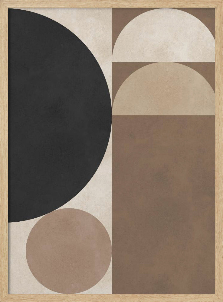 Brown geometry 6 | Poster