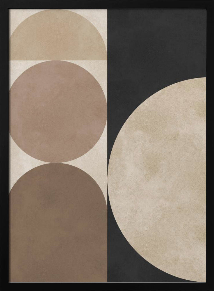 Brown geometry 5 | Poster