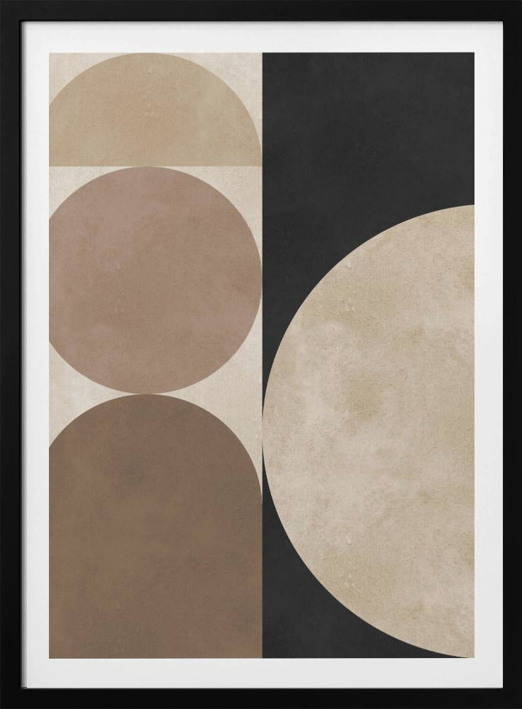 Brown geometry 5 | Poster