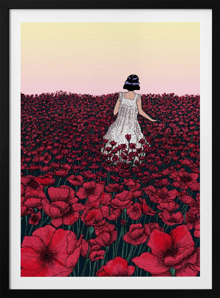 Field of Poppies Original Colour Copy 2 | Poster