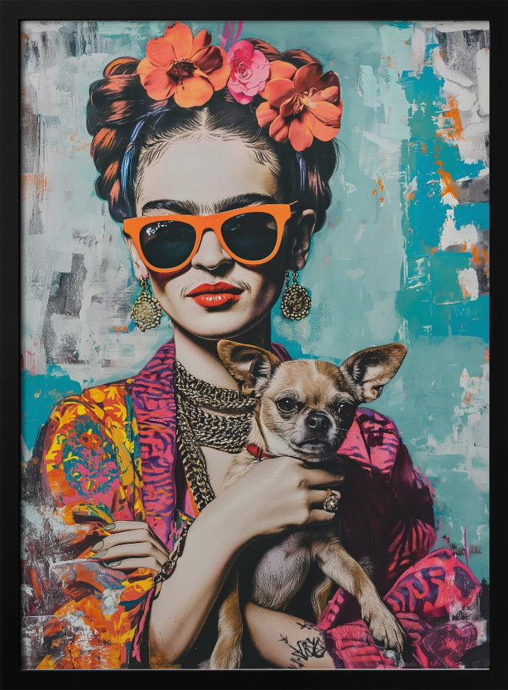 Frida Chihuahua | Poster