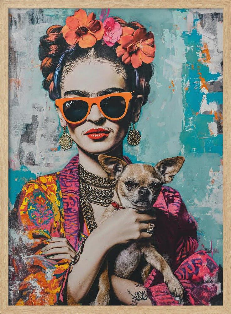 Frida Chihuahua | Poster