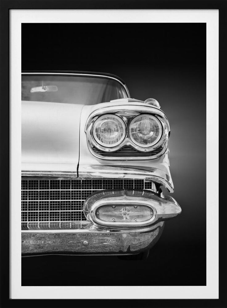 American classic car Bonneville 1958 Convertible | Poster