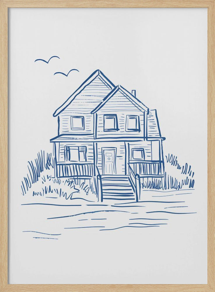 Nantucket Beachhouse | Poster