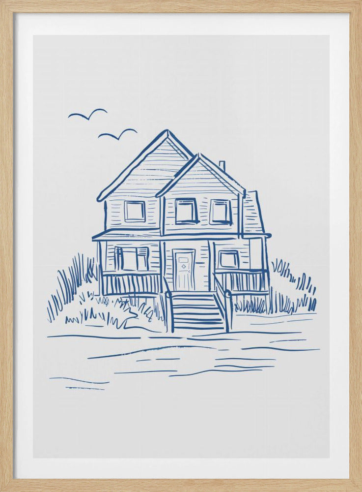 Nantucket Beachhouse | Poster
