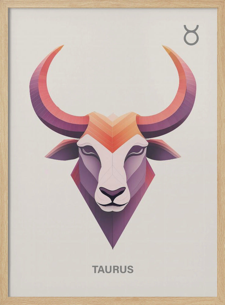 Zodiak Taurus Art | Poster