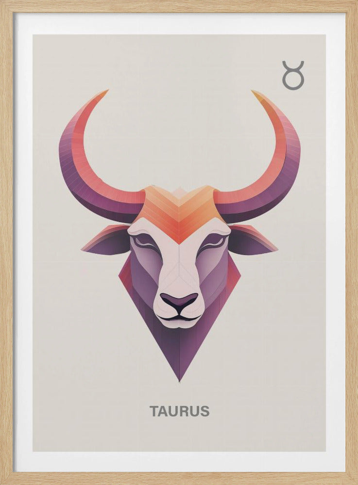 Zodiak Taurus Art | Poster