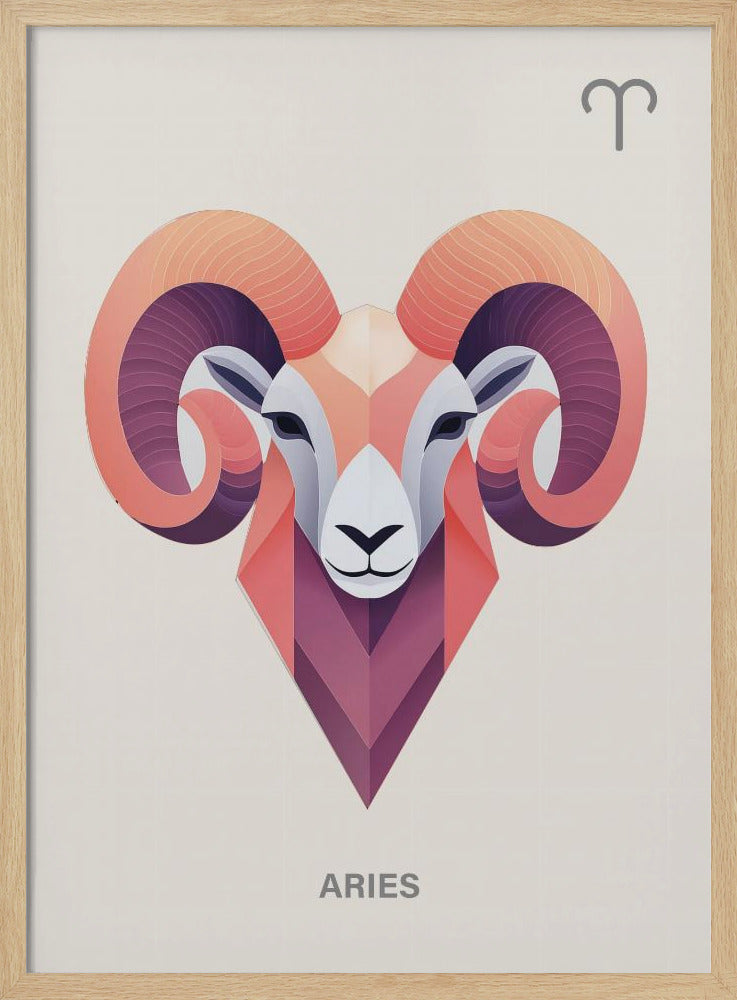 Zodiak Aries Art | Poster