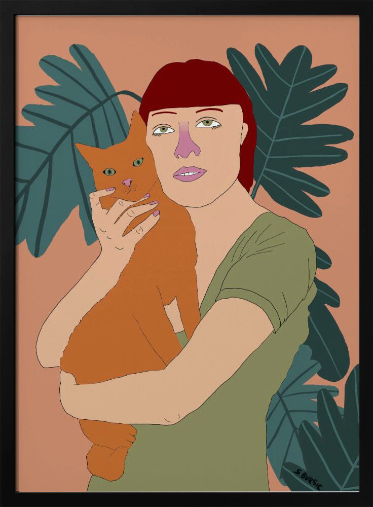 Cat lady | Poster