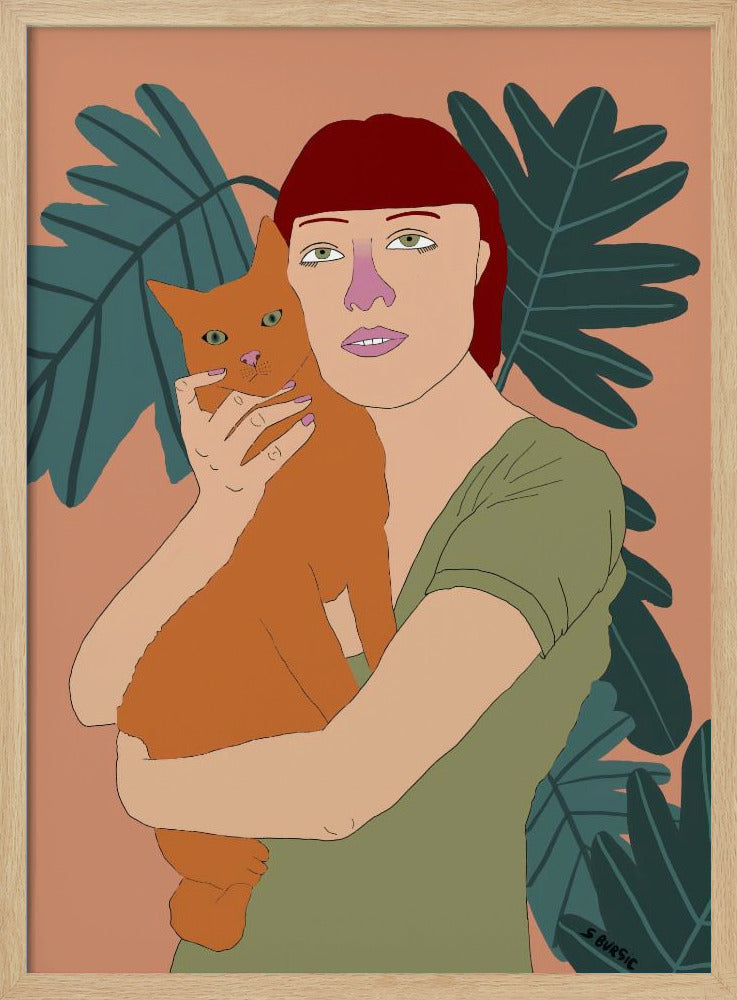 Cat lady | Poster