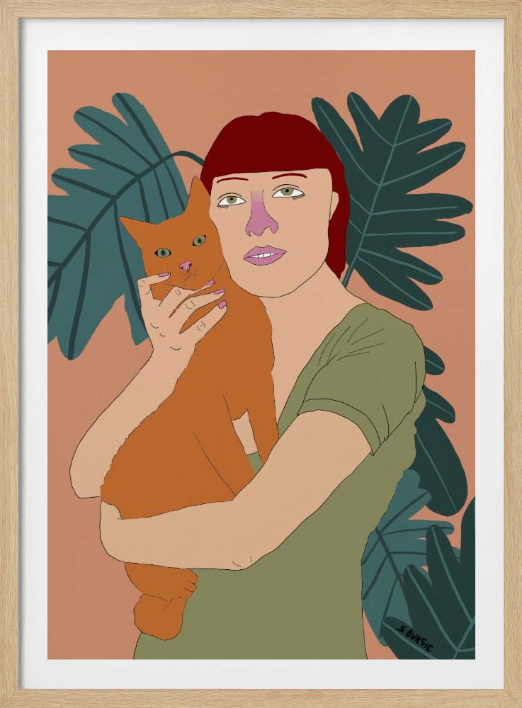 Cat lady | Poster