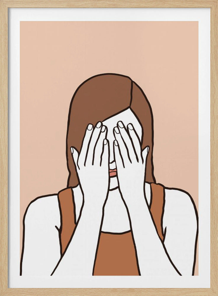 Shy Woman | Poster