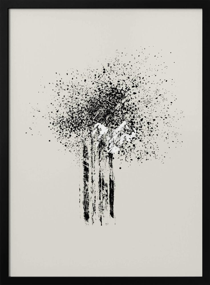 Brush splatters #5 | Poster