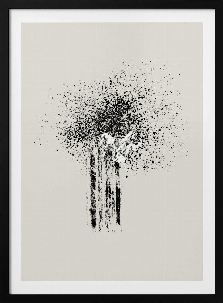 Brush splatters #5 | Poster