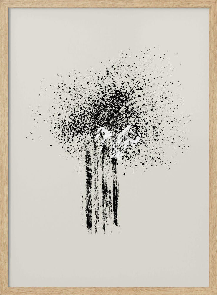 Brush splatters #5 | Poster