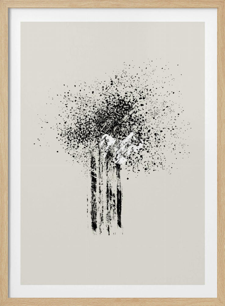 Brush splatters #5 | Poster