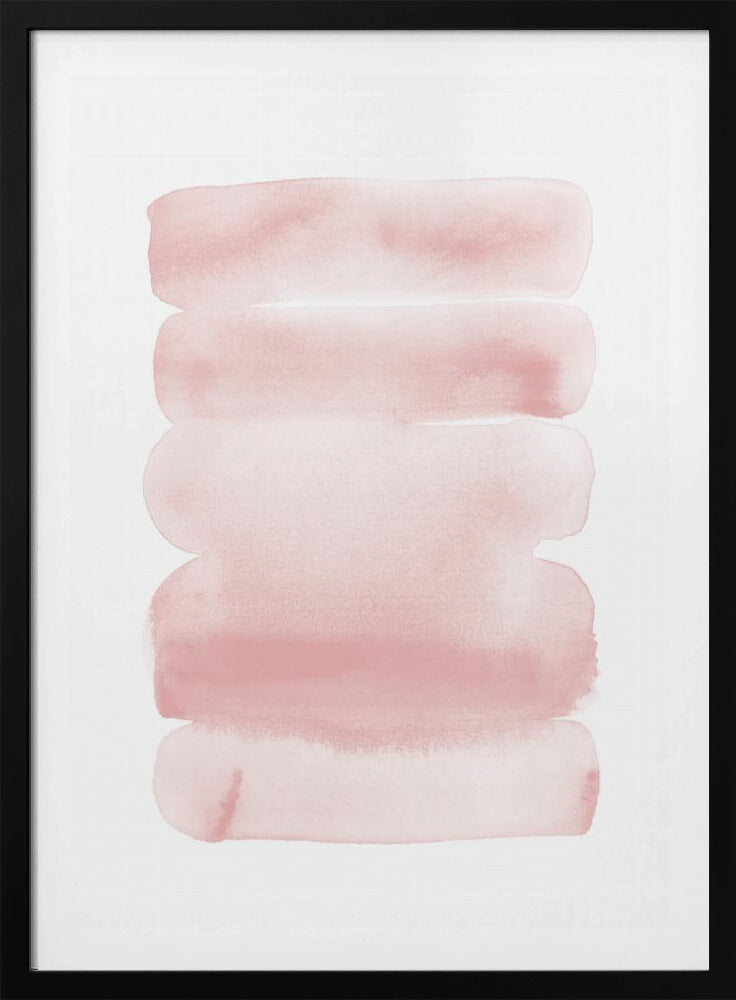 Abstract Blush Stripes | Poster