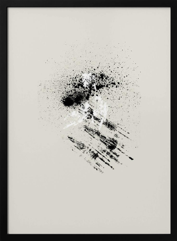 Brush splatters #6 | Poster