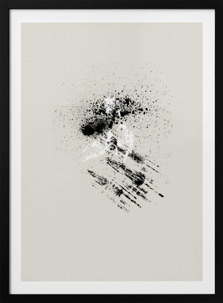 Brush splatters #6 | Poster