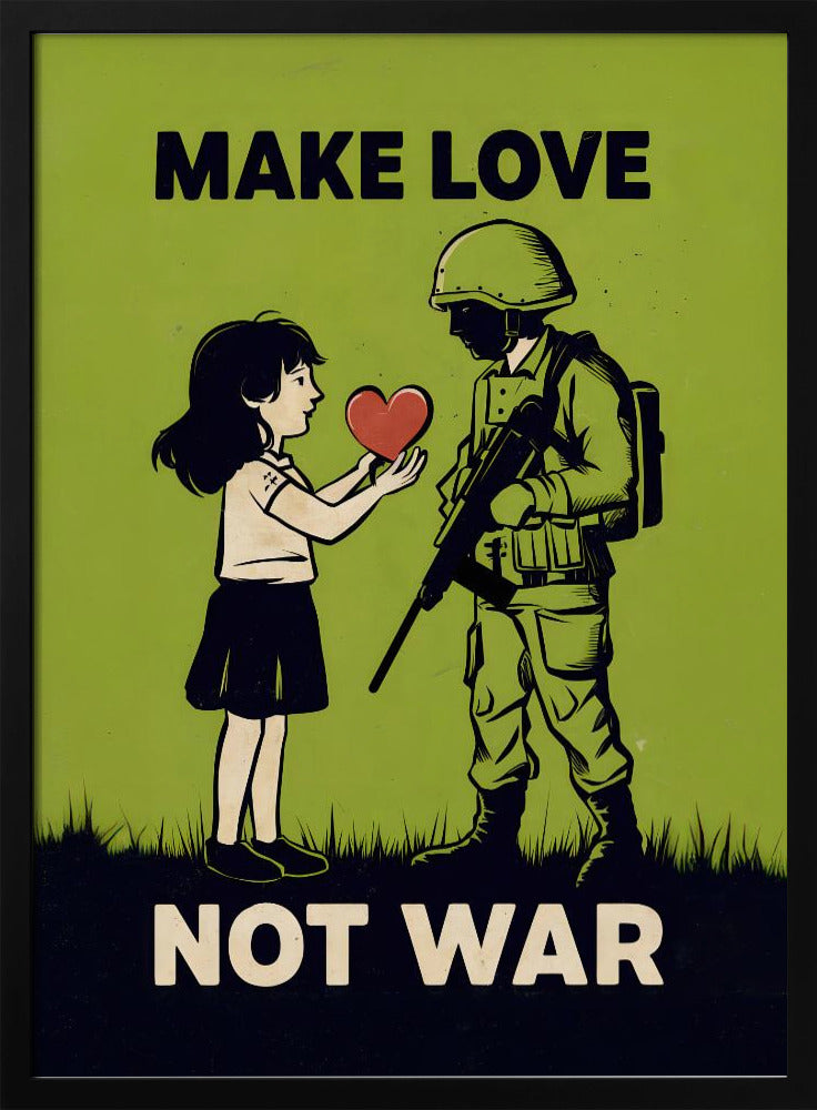 Make Love   Not War | Poster