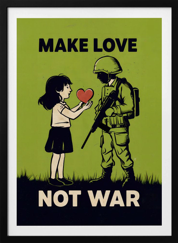 Make Love   Not War | Poster