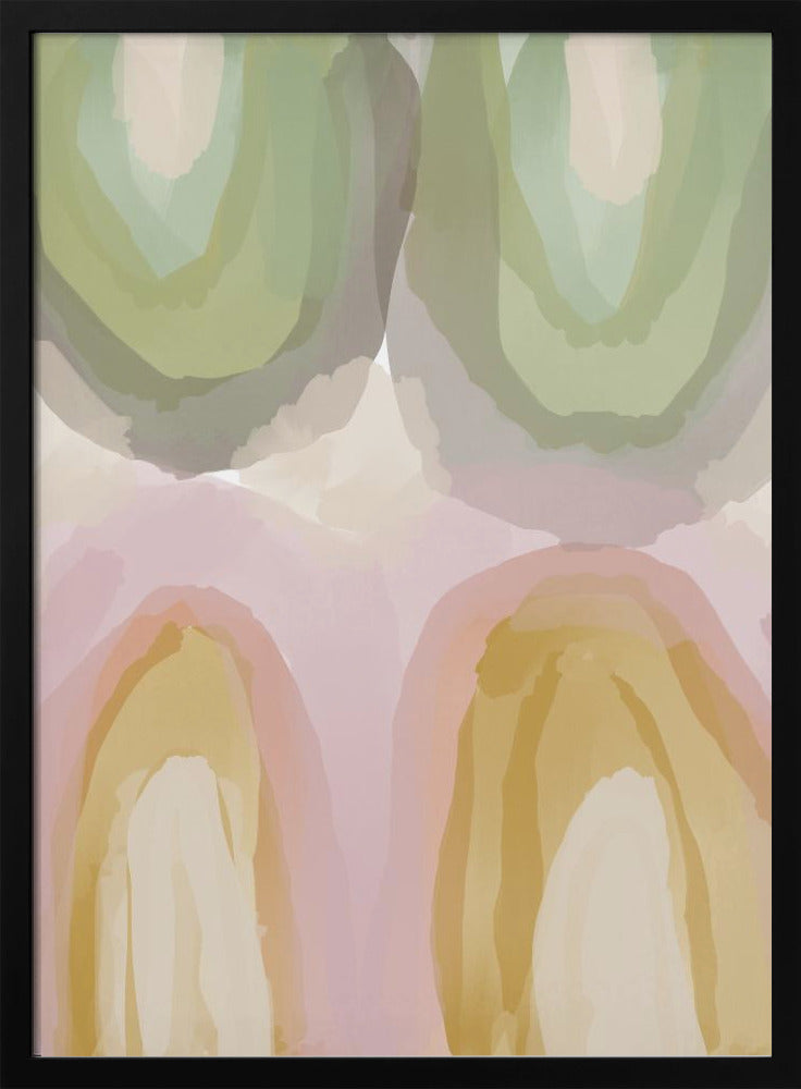 Watercolour Pastel Abstract | Poster
