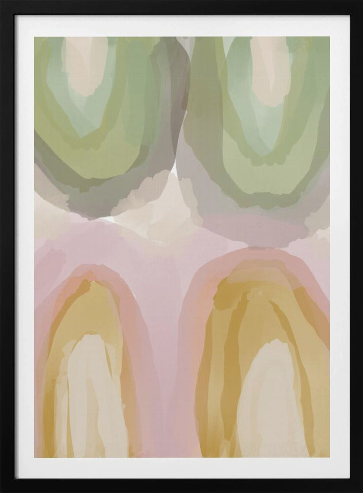 Watercolour Pastel Abstract | Poster