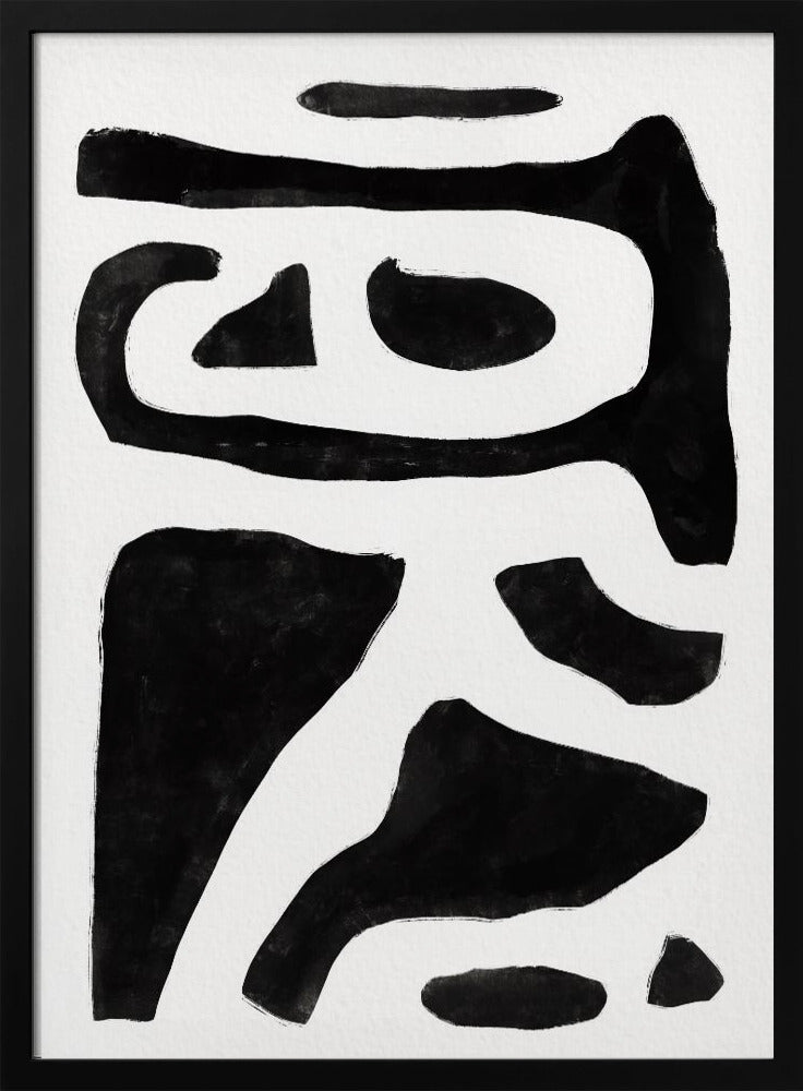 Black and White Abstract | Poster