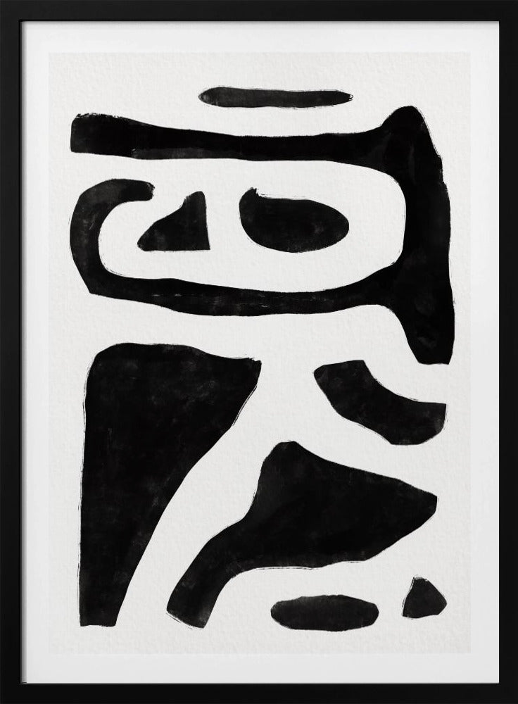 Black and White Abstract | Poster