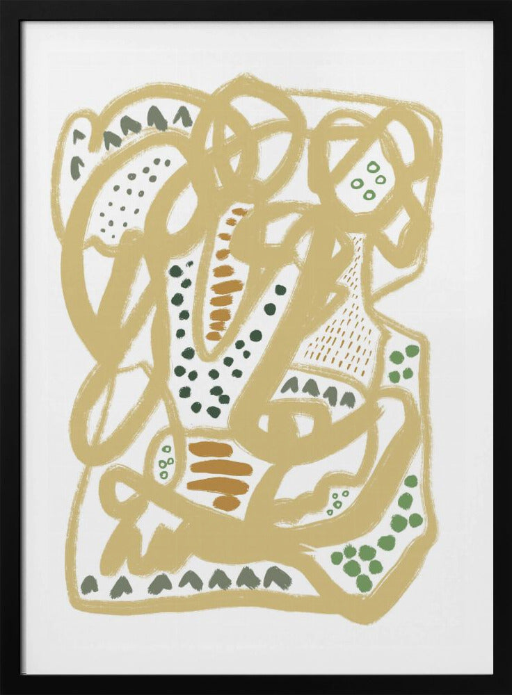 Scribble lines | Poster