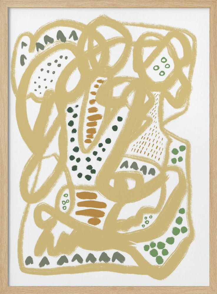 Scribble lines | Poster