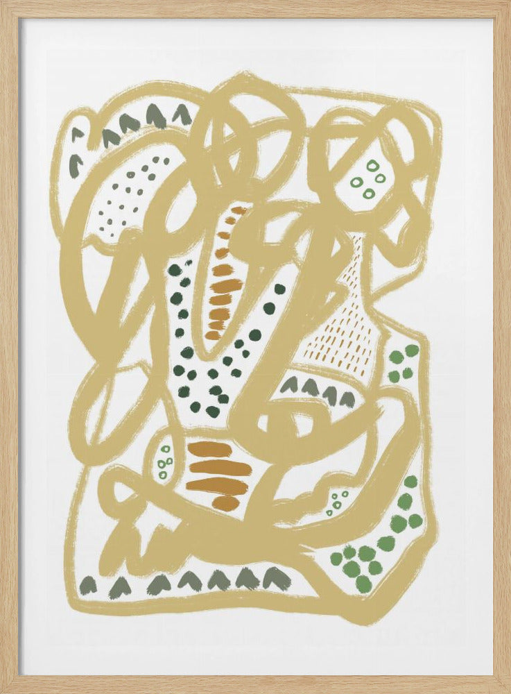 Scribble lines | Poster