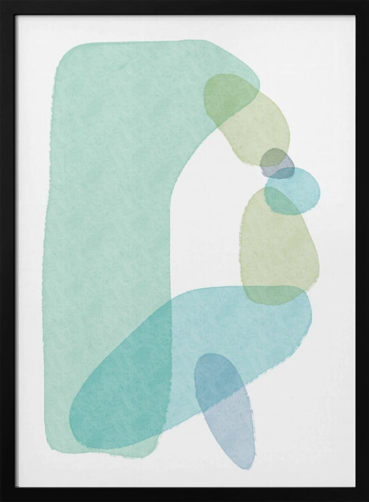 Pastel blobs 2 | Poster