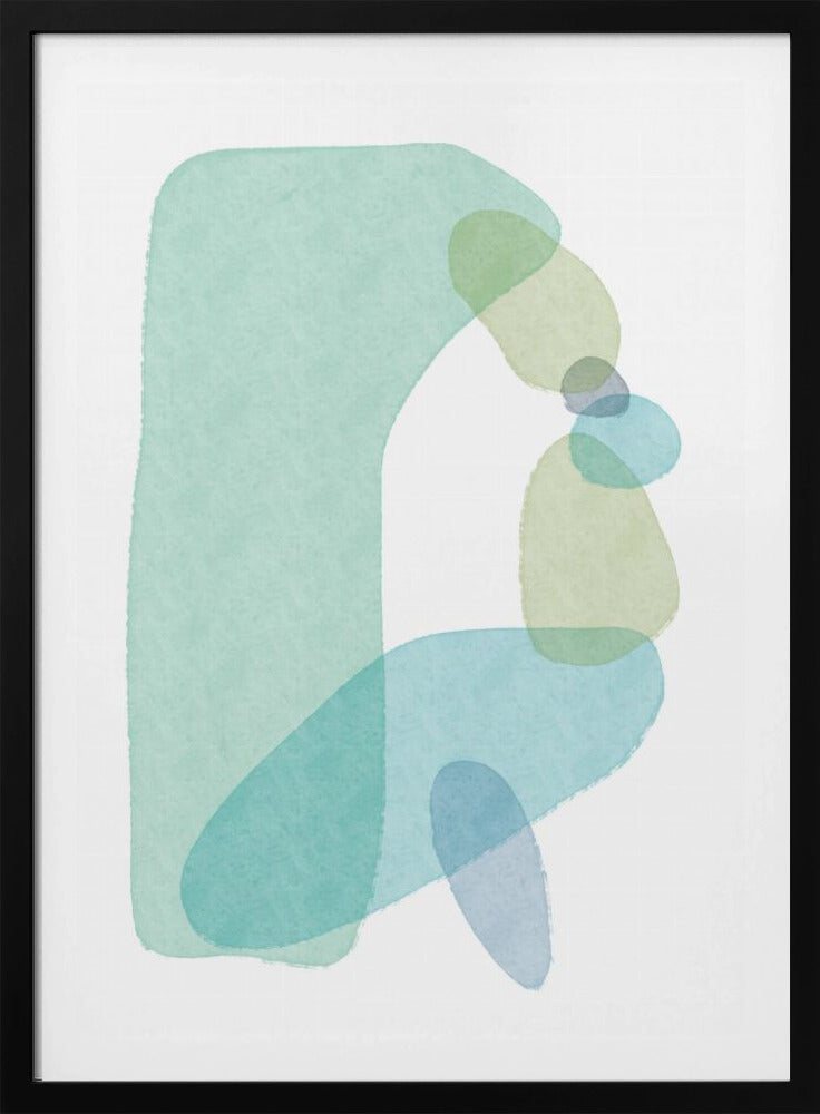 Pastel blobs 2 | Poster