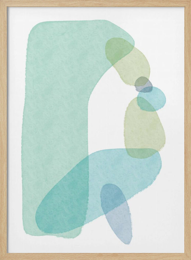 Pastel blobs 2 | Poster