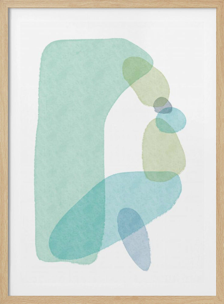 Pastel blobs 2 | Poster