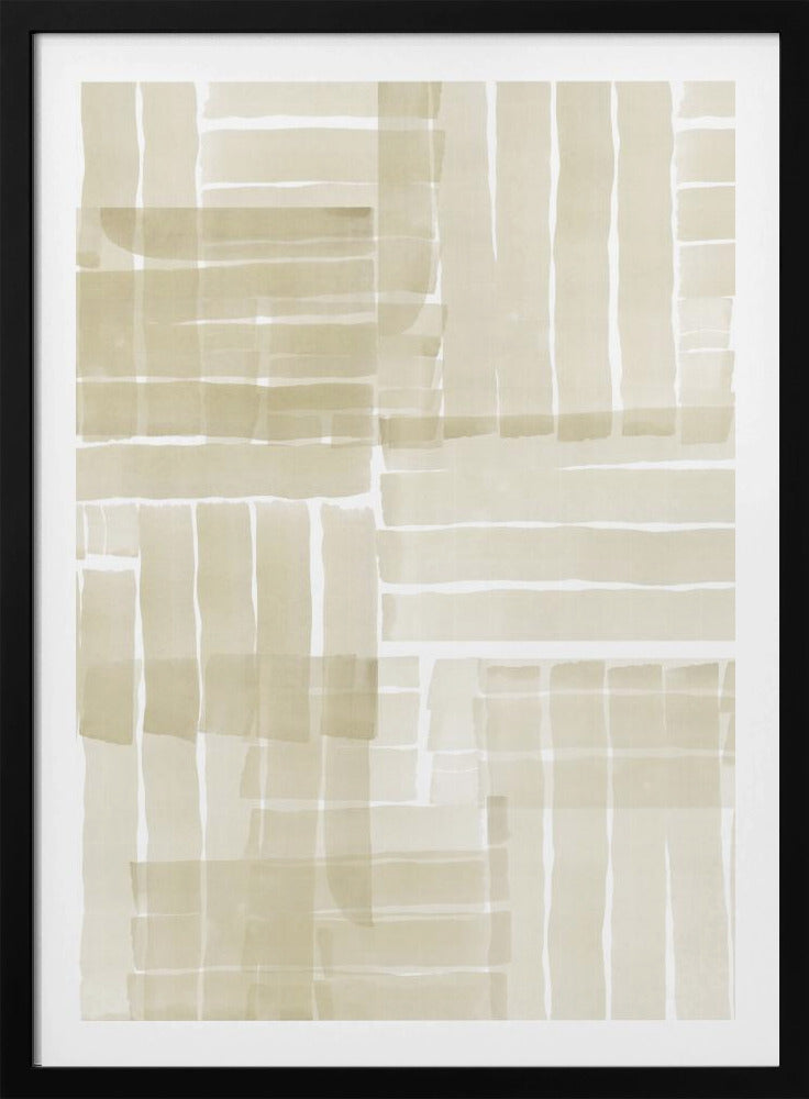 Neutral Tangle Grid 3 | Poster