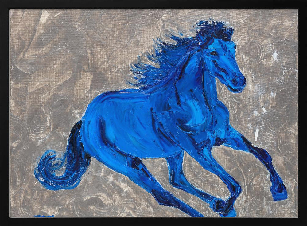 Blue Horse | Poster