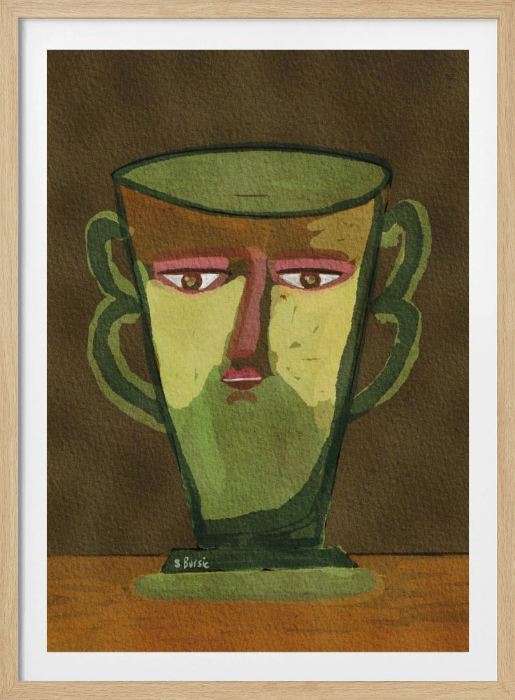 Mug man brown version | Poster