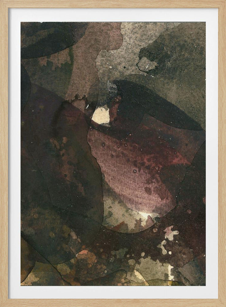 Earthy Tones With Layered Textures | Poster