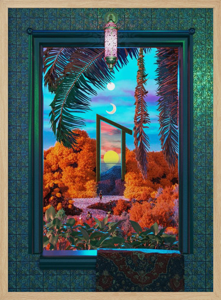 Fantasy Portal Scene | Poster