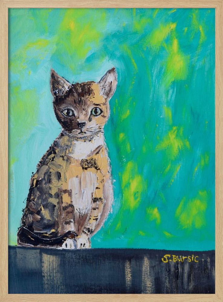 Kitten Waiting | Poster