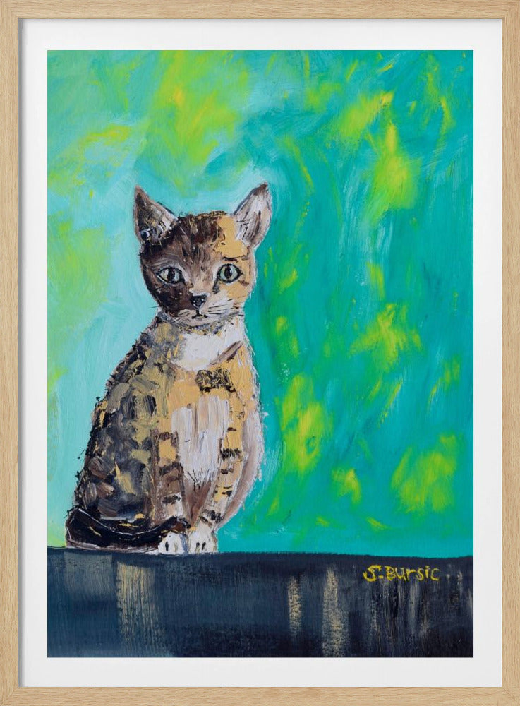 Kitten Waiting | Poster